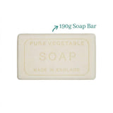 The English Soap Company Anniversary Ocean Seaweed Soap - Luxury Shea Butter Bar Infused with Seaweed and Marine Notes - Vegan Friendly, Plastic-Free Recyclable Packaging, Made in England - 190g