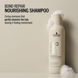 Schwarzkopf Professional BLONDME Bond Repair Nourishing Shampoo Hair Shampoo Smoothing Almond Oil White Tea Deeply Nourishing Hydrating And Softening 300 ml