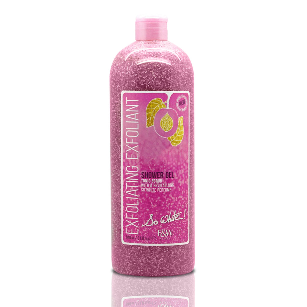 EXFOLIATING SHOWER GEL | SO WHITE