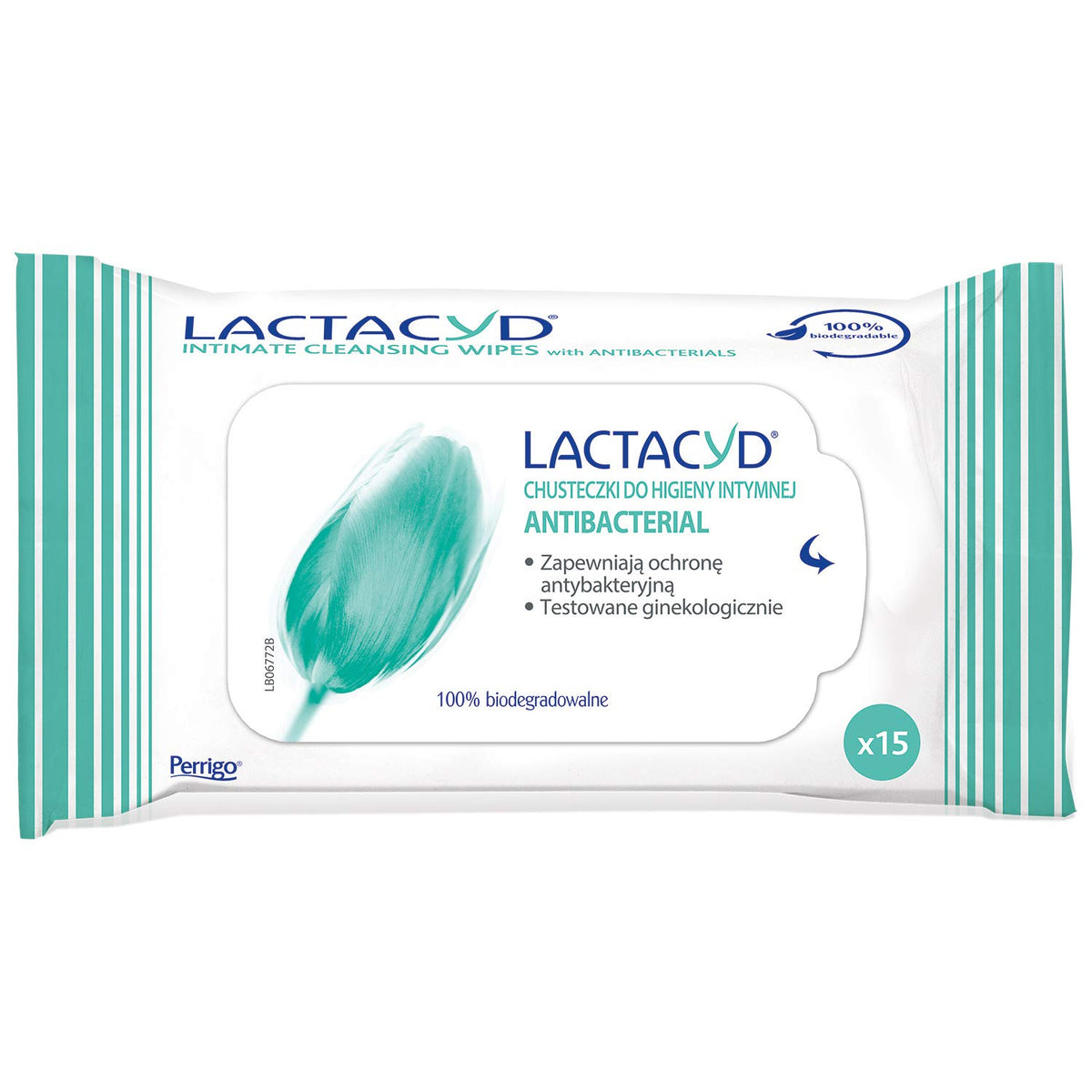 Lactacyd Antibacterial Intimate Wipes 15 Pack