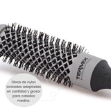 Pack Termix Evolution Basic - Hairbrushes for Normal Hair with ionized bristles for Hair of Medium Thickness- It Includes 5 diameters Ø 17, 23, 28, 32 y 43 mm