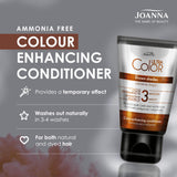 Joanna Ultra Color Brown Hair Toning Conditioner, Colour Depositing, 100ml