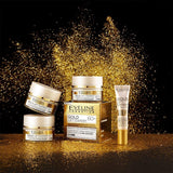 Eveline Cosmetics Gold Lift Expert Strong Anti-Wrinkle Firming Cream Day & Night 70 + mit 24Karat gold 50 ml