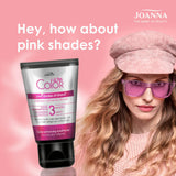 Joanna Ultra Color - Colour Enhancing Conditioner - Pink Shades Of Blond - Natural And Dyed Hair - Hair Care - Hydrating Moisturising Ammonia Free - Refresh And Enhance The Colour In 3 Minutes - 100 g