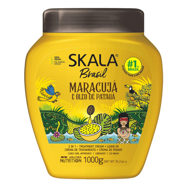 Skala Brasil Maracuja Creme de Tratamento, Conditioner 1000 ml
