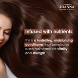 Joanna Ultra Color Brown Hair Toning Conditioner, Colour Depositing, 100ml