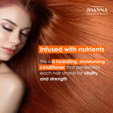 Joanna Ultra Color - Colour Enhancing Conditioner - Ginger And Copper Shades Of Natural And Dyed Hair - Hair Care - Hydrating & Moisturising - Ammonia Free - Refresh The Colour In 3 Minutes - 100 g