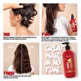 Revlon Professional REVLON PROFESSIONAL UNIQONE ALL IN ONE SHAMPOO, Moisturizing Shampoo, Shampoo For Damaged Hair 490ml
