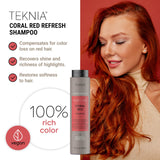 Lakme Teknia Coral Red Refresh Shampoo 300ml
