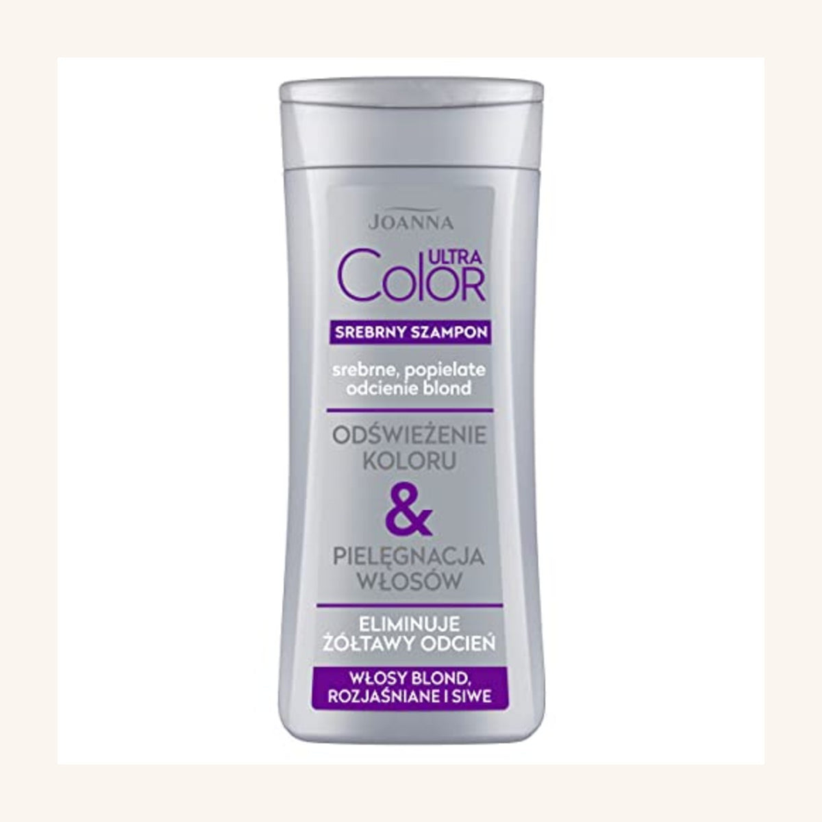 Joanna Ultra Colour Silver Shampoo 400ml
