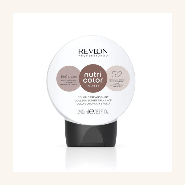 Revlon Professional Nutri Color Filters 512 Pearly Ash Brown 240ml