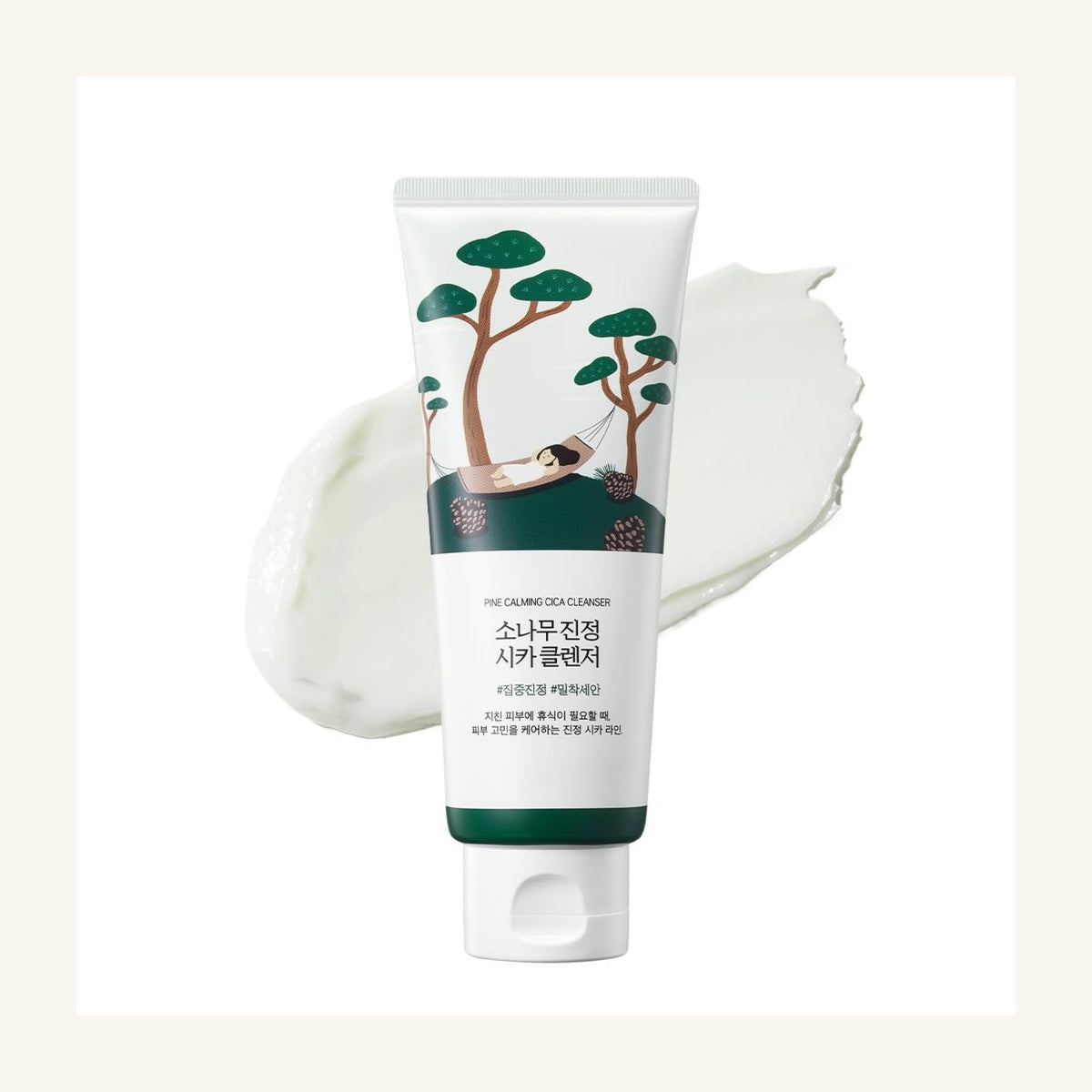 ROUND LAB Soothing Pine Cica Cleanser 150ml
