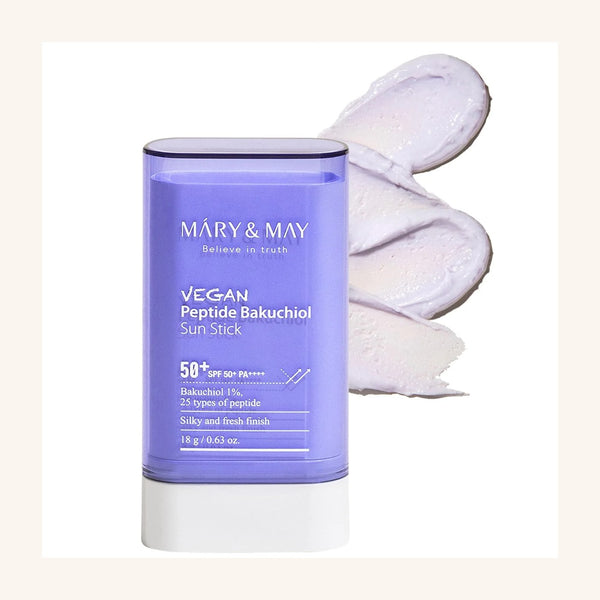 Mary and May Vegan Peptide Bakuchiol Sun Stick SPF50+ 18g