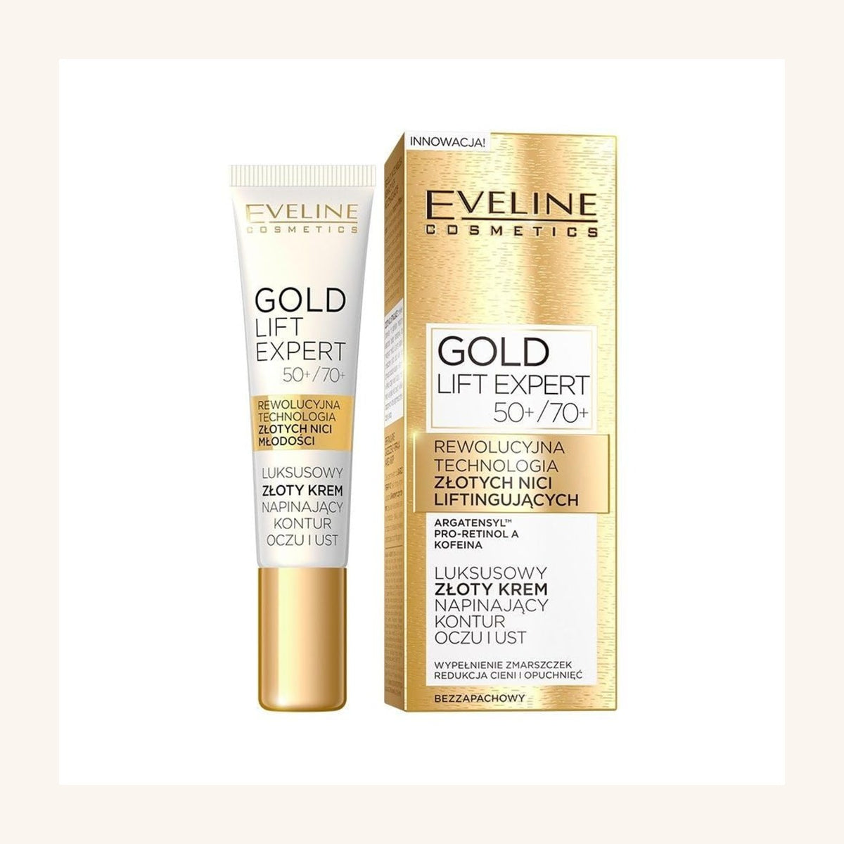 Eveline Cosmetics Gold Lift Expert Eye and Lip Cream 15ml
